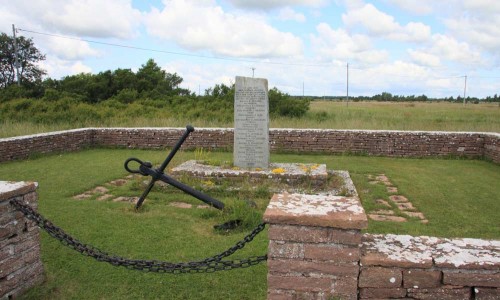 Minnessten för Ada Gorthons förlisning 1942