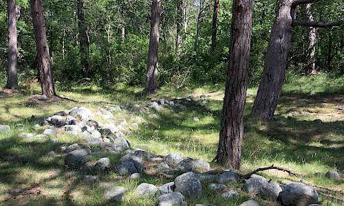 Västra skansen i Trollskogen. Foto: Stefan Svenaeus 2014